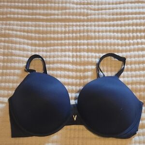Victoria's Secret Navy Blue Bra Smooth Finish Adjustable Straps